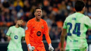 06/02/25 PARTIDO UNICO COPA DEL REY CUARTOS
VALENCIA - BARCELONA
WOJCIECH SZCZESNY