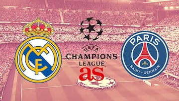 Real Madrid vs PSG live stream online: Champions League