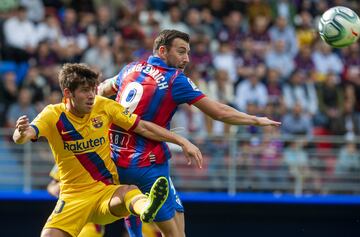 Sergi Enrich y Sergi Roberto.