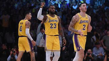 Los j¨®venes de Lakers no conf¨ªan en LeBron tras la pol¨¦mica Davis