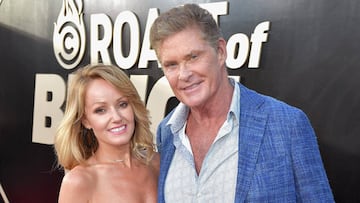 David Hasselhoff se casa a los 66 años con Hayley Roberts