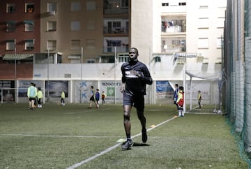 Oumar Diakite, el futbolista que llegó a España en patera