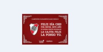 Los hinchas de River Plate festejaron el t&iacute;tulo burl&aacute;ndose de su hist&oacute;rico rival.