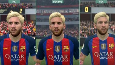 Comparativa grafica FIFA 17 4K UHD: PC vs PS4 Pro