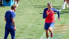 24/04/24 ENTRENAMIENTO DEL ATLETICO DE MADRID 
ANGEL CORREA