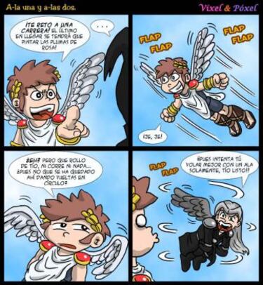 A-la una y a-las dos