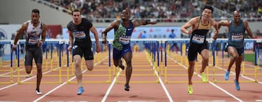 Lyles bate a Coleman en 100 y ya vuela en 9.86; Ortega, cuarto