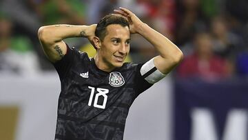Andres Guardado con la Selección Mexicana.