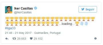 No translation is necessary for Real legend Iker Casillas' message!