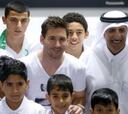 Leo Messi ya está en Qatar: "Ganar la Liga fue muy bueno"