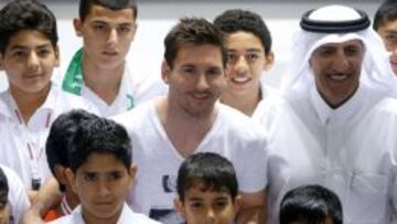 Leo Messi ya está en Qatar: "Ganar la Liga fue muy bueno"