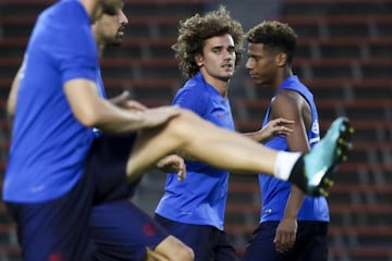 The tour | Griezmann and co train.