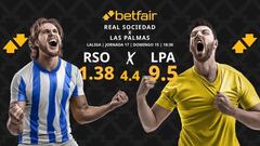Real Sociedad vs. UD Las Palmas: horario, TV, pronósticos, estadísticas y clasificación