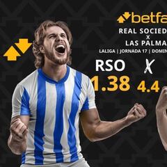 Real Sociedad vs. UD Las Palmas: horario, TV, pronósticos, estadísticas y clasificación