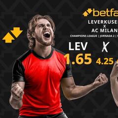 Bayer Leverkusen vs. AC Milan: horario, TV, pronósticos, estadísticas y clasificación