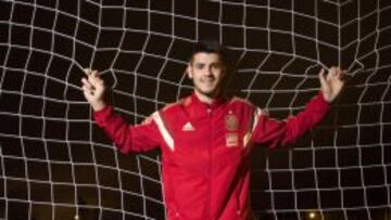Morata se pasó por 'El café de La Roja'.