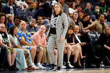 Head coach Cheryl Reeve of the Minnesota Lynx