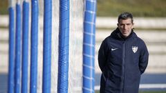 ENTRENAMIENTO MALAGA CF, MU&Atilde;IZ.