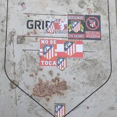 Atacan la placa de Griezmann en el Wanda Metropolitano