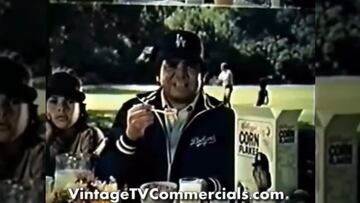El comercial perdido de Fernando Valenzuela para una marca de cereal