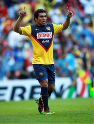 Salvado Cabañas festejaba cada gol de América
