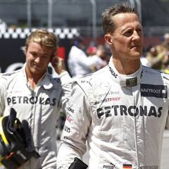 Rosberg: "Creí que Schumacher iba a manipular a Mercedes"