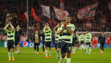 Manchester City has moved on to the Champions League semifinals with their win over Bayern Munich yesterday and will face reigning champs Real Madrid.