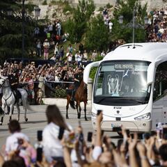 La fiesta del Real Madrid campéon de Champions en imágenes