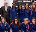 Atlético Femenino visitó la embajada de España en Bogotá