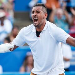 Kyrgios, a Ruud tras llamarle 'idiota': "La próxima vez me lo dices a la cara"