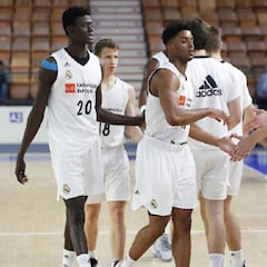 El Real Madrid de Garuba, a la final tras otra exhibición: 80-50