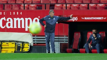 Pellegrini, en el derbi.