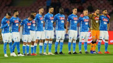 Plantilla del Napoli, en la temporada 2018-2019