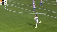 El hijo de Balboa marca una auténtica barbaridad de golazo en el mini derbi contra el Atleti