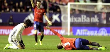 Osasuna-Real Madrid: Tano Bonnín in gruesome leg injury