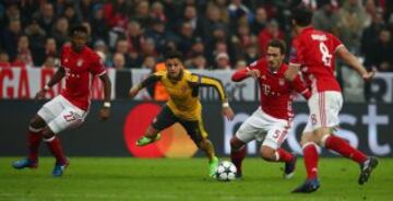 Bayern vs Arsenal, en imágenes