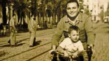 La foto de Manuel Ruiz de Lopera junto a su hermano