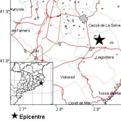 Registrado un pequeño terremoto en Girona