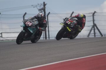 MotoGP. Andrea Dovizioso y Aleix Espargaró.