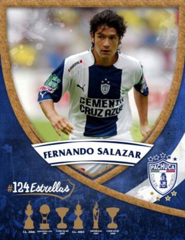 Las 124 estrellas en la historia del Pachuca (Del 1 al 124)