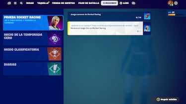 Cómo conseguir gratis en Fortnite la nueva skin Jackie y su mochila con Rocket Racing
