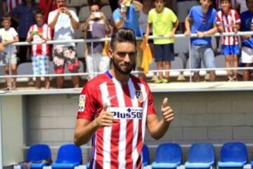 Presentación de Ferrira Carrasco nuevo jugador del Atlético de Madrid