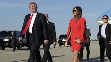 Donald Trump vuelve a hacer un desplante a Melania Trump.