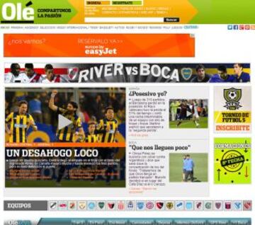 Portadas de la prensa extranjera