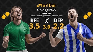 Racing de Ferrol vs. RC Deportivo: horario, dónde ver, pronósticos y clasificación