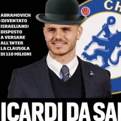 Corriere: el Chelsea, dispuesto a pagar la cláusula de Icardi