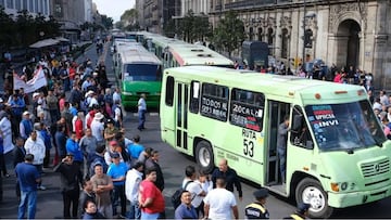 Transportistas de CDMX exigen aumento al transporte público: esta es la tarifa mínima que piden