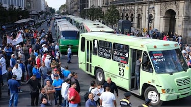 Transportistas de CDMX exigen aumento al transporte público: esta es la tarifa mínima que piden 