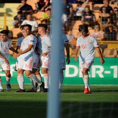 1X1 de España Sub-19: Ferrán y Bryan van con una marcha más