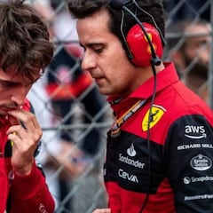 Ferrari sustituye a Xavi Marcos, el ingeniero de pista de Leclerc